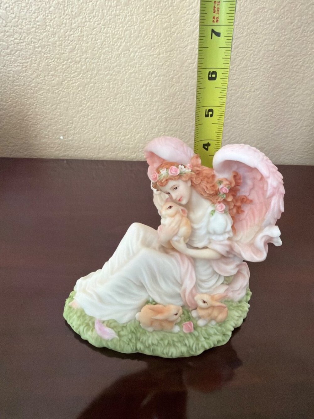 1999 Seraphim Classics "Eve" Tender Heart Rabbits Collectors Club Figurine w/Box - Picture 3 of 14